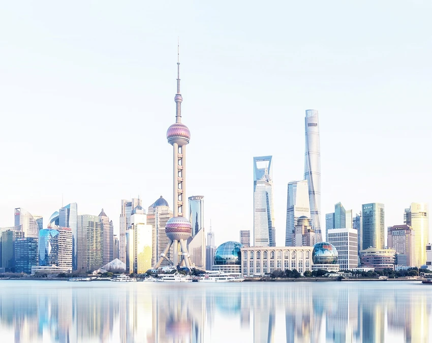 skyline of shanghai 