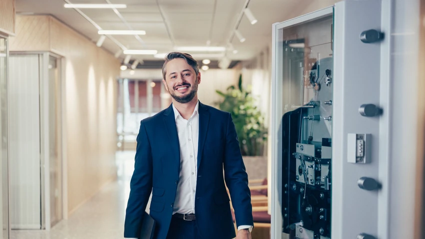 Man with suit