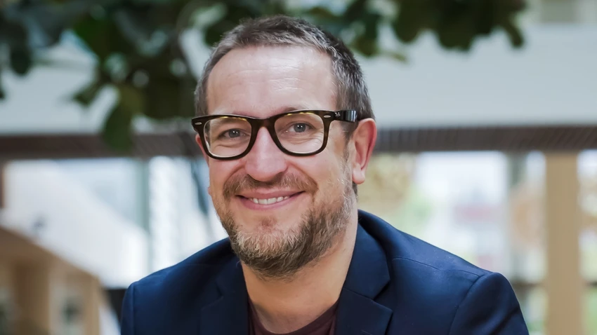 man smiling