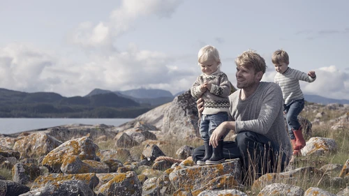 father-and-children-norway