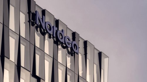 Nordea sign on building