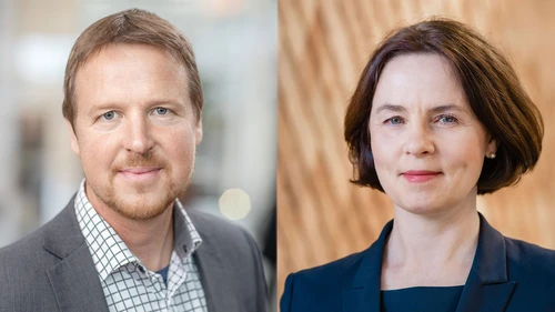 Nordea climate experts Stefan Henningsson and Veronica Palmgren