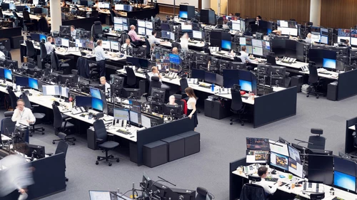 Nordea Metro Copenhagen trading floor