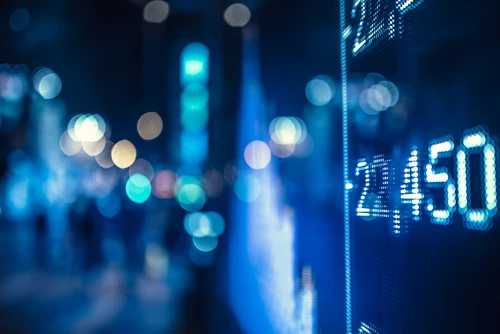 Display stock market numbers and graphs
