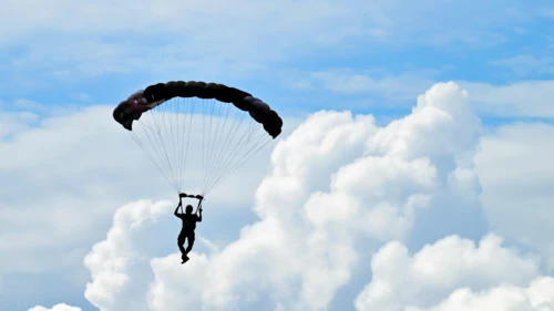 skydivers