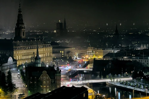 Copenhagen at night