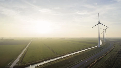 Windmills on the horizon