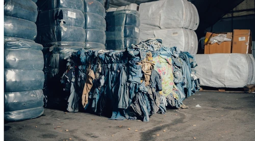 Pile of jeans