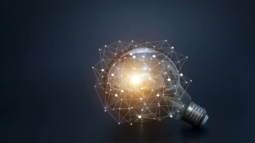 Light bulb in the dark