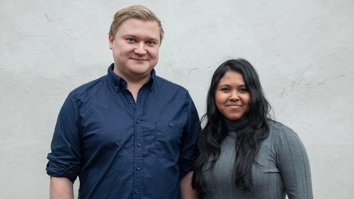 Jarkko Oksanen (CTO) and Iranthi Gomes (CEO)