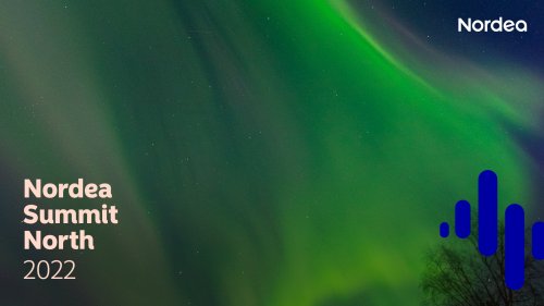 Northern light and Nordea logo