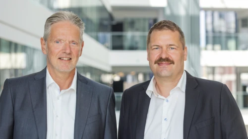 Cheføkonom Helge J. Pedersen och chefanalytiker Anders Svendsen