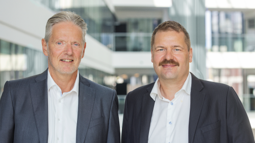Cheføkonom Helge J. Pedersen och chefanalytiker Anders Svendsen