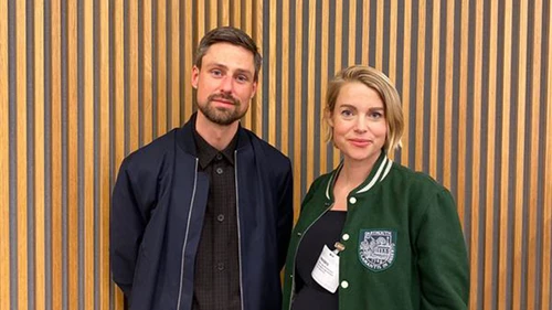 Mikkel Nielsen Startup & Growth og Sarah Wimmercranz, Backing Minds 
