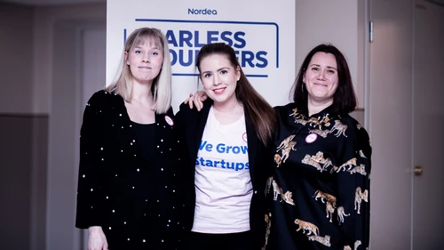 Speakers at Fearless Founders event