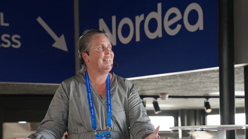 Picture of a woman speaking