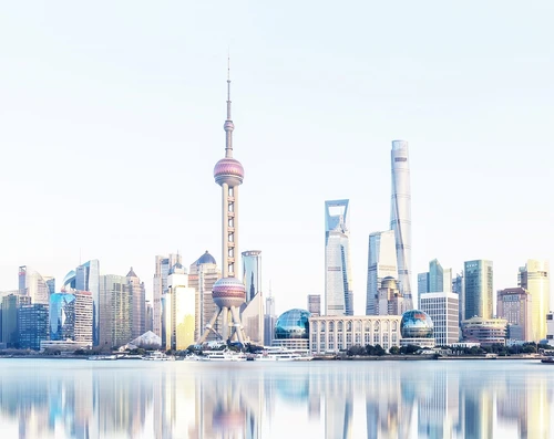 skyline of shanghai 