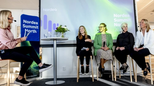 Paneldeltagare på nordea summit north 2023