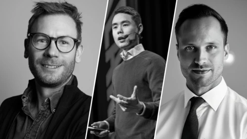 Carl Svantesson, EQT Ventures, Patrik Liu Tran, Validio, och Sebastian Detthow, Nordea.