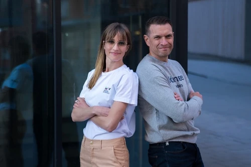 Ellen Eriksson, generalsekreterare Mattecentrum, och Anders Stenkrona, privatekonom Nordea