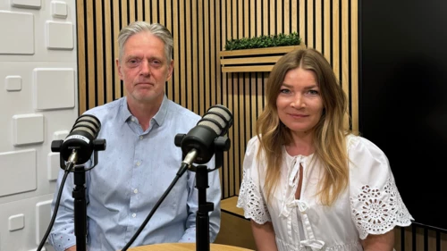 cheføkonom Helge J. Pedersen og chefstrateg Josephine Cetti