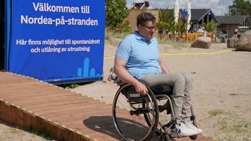 Christian Hedberg, VD för Faster Forward på Nordea Open