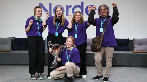 Group of students standing