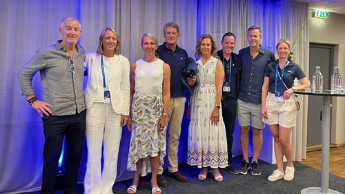 Nordeas chefekonom Annika Winsth och finansmannen Christer Gardell .