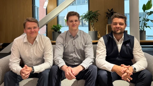 Titus Kokko, Kerkko Konola and Christoffer Stenius