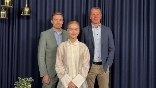 Juho Kostiainen, Jade Halme ja Jussi Pajala