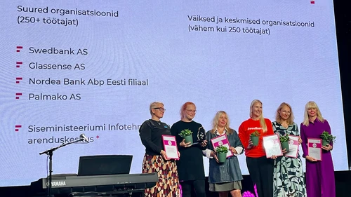 Nordea Estonia recives award
