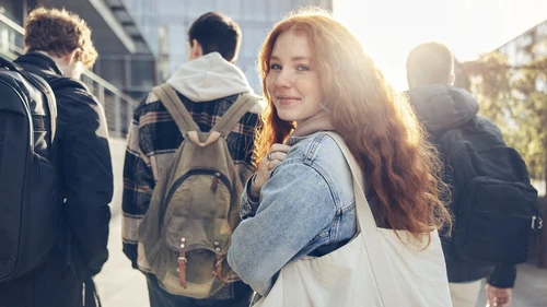 Female student