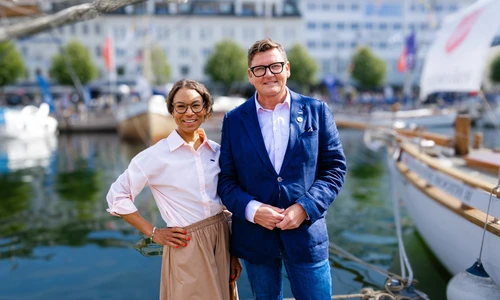 Erica Henriksen og Paal Sprakehaug i Arendal