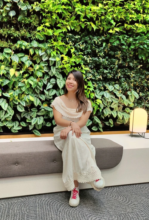 Women sitting at the office