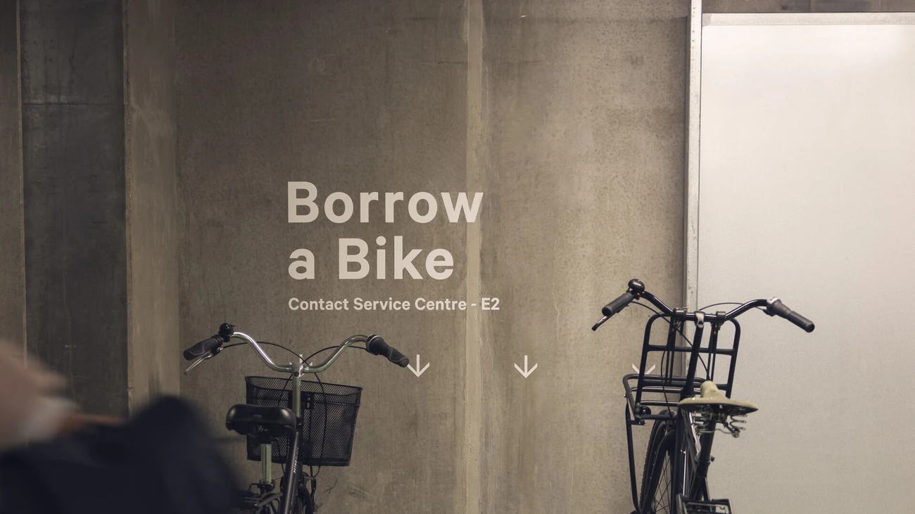 Metro office borrow bike 
