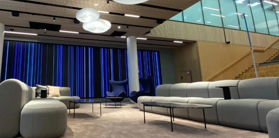 Nordea Campus lobby