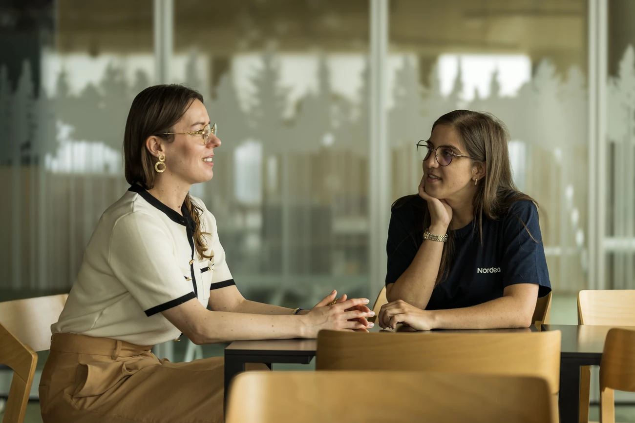 Employees in the office