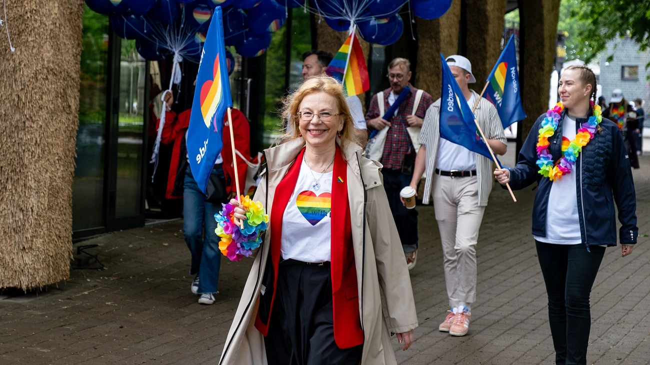 CSE Tiina Käsi at Pride Estonia 2026