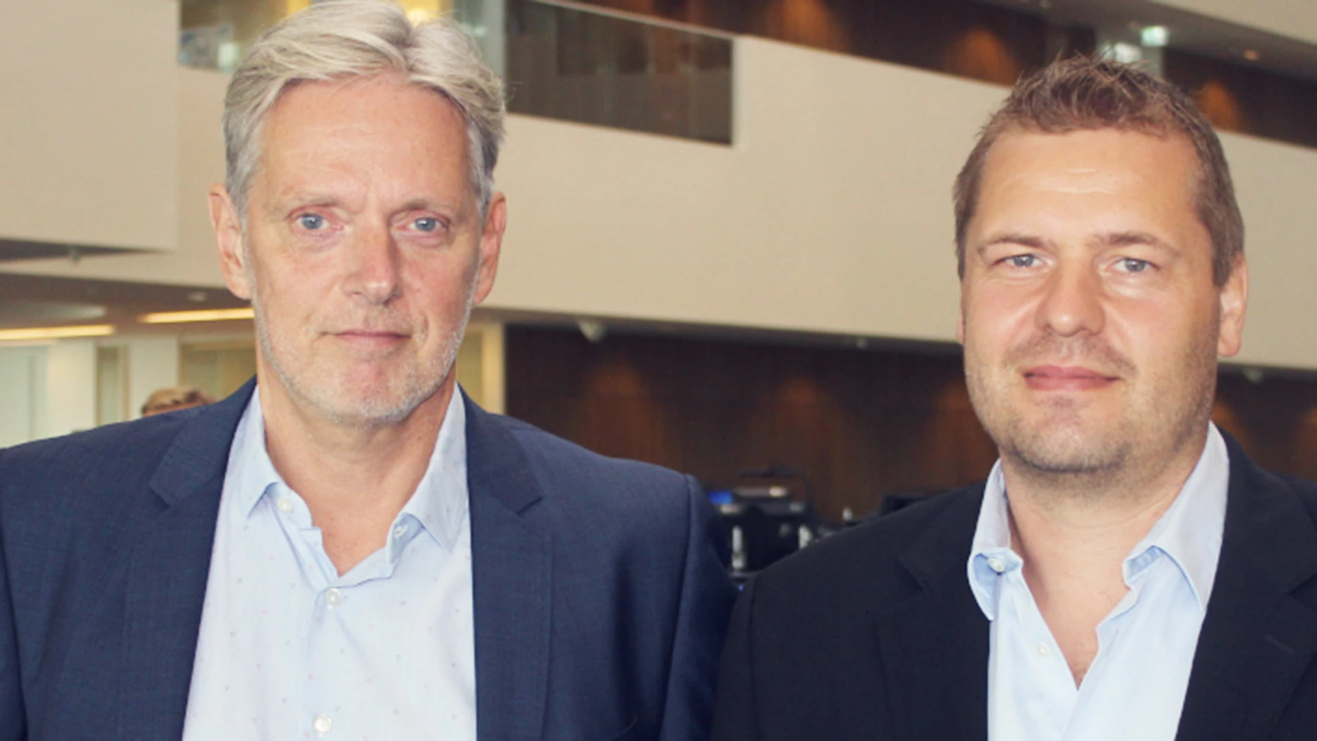 Cheføkonom Helge J. Pedersen og chefanalytiker Anders Svendsen 