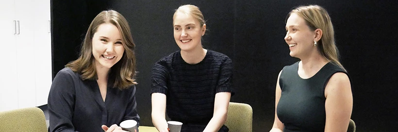 Marja Junell, Veera Valkeinen and Jasmin Majander 
