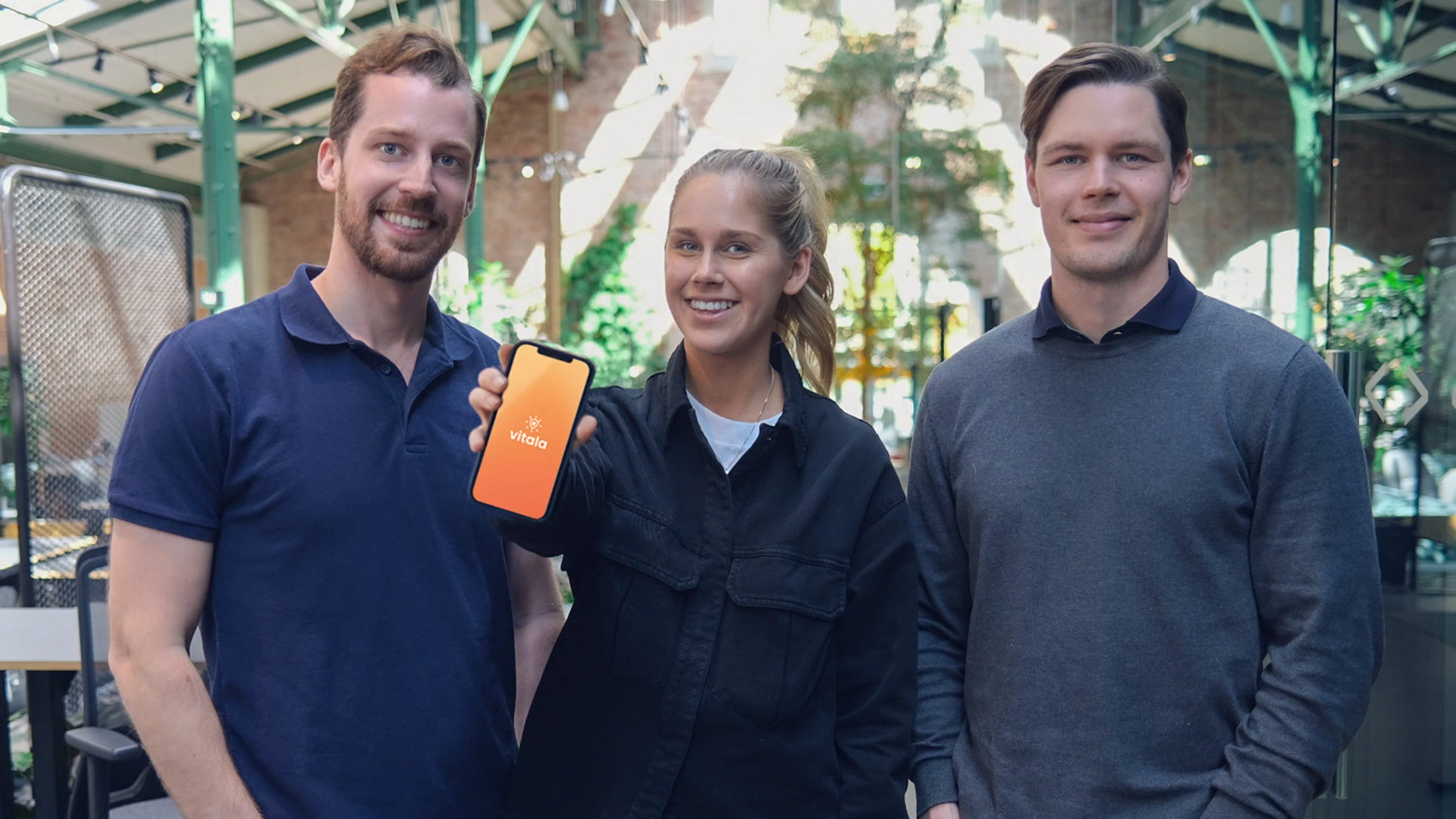 Lisa, Jesper and Petter Aasa, Vitala