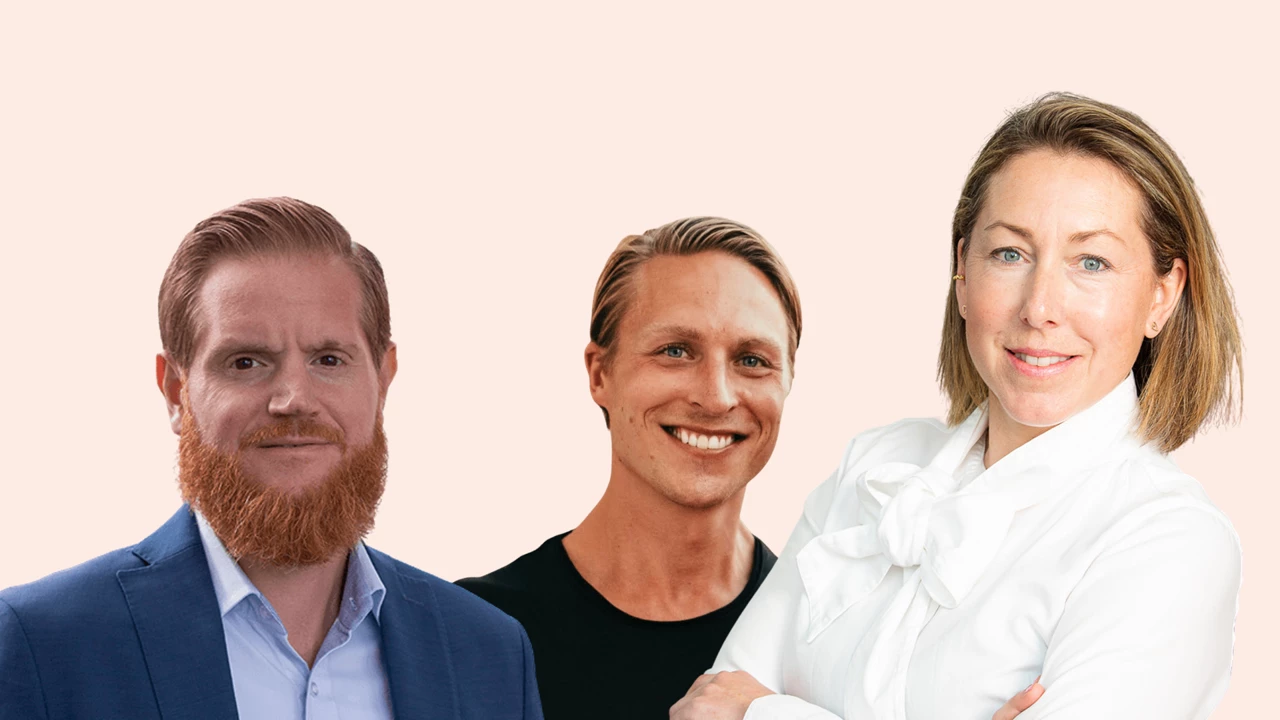 Stefan Thelberg, Holm Security, Erik Lindblad, Zenith Venture Capital och Maria Smith, Nordea,