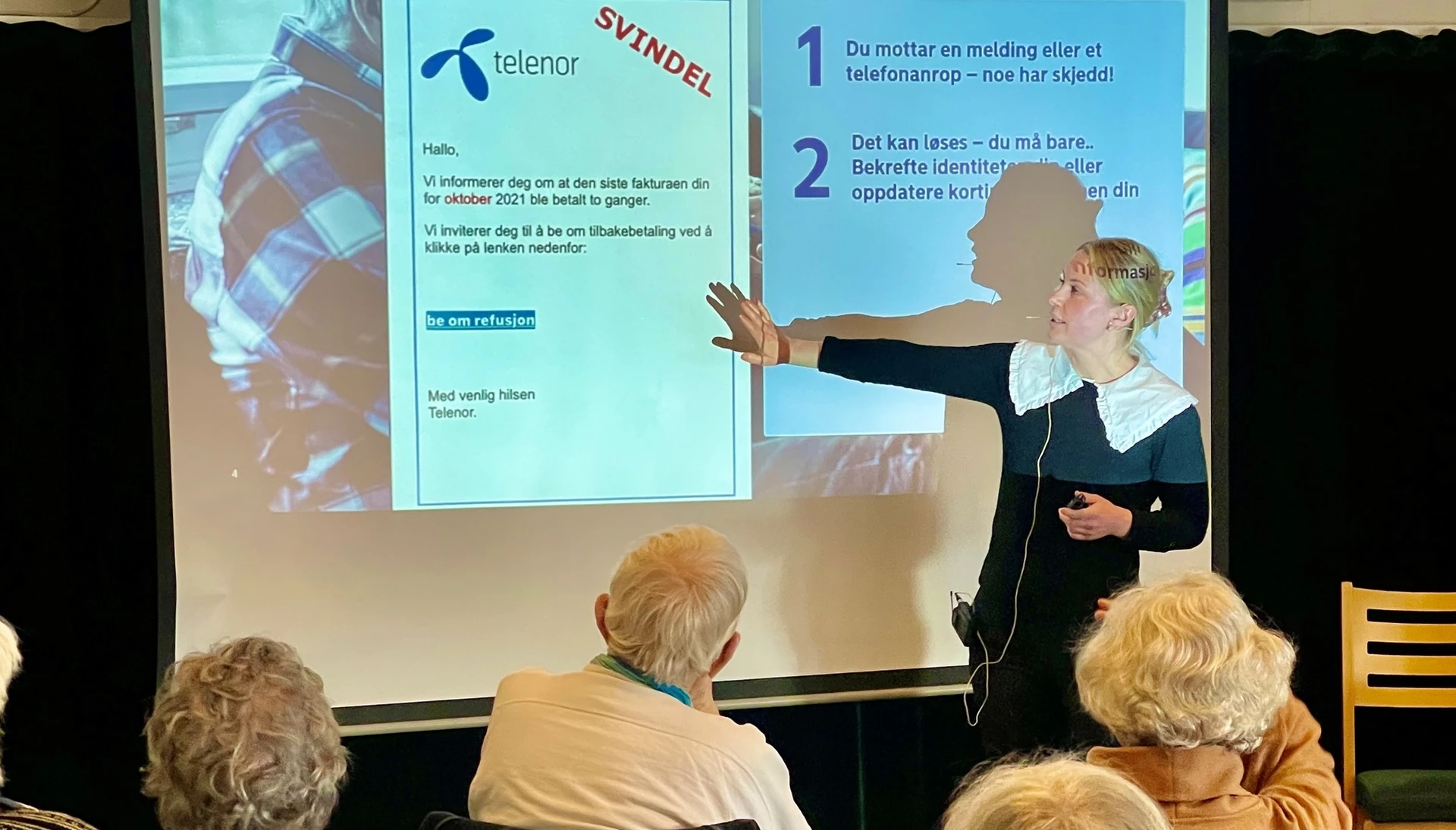 Ida om svindel