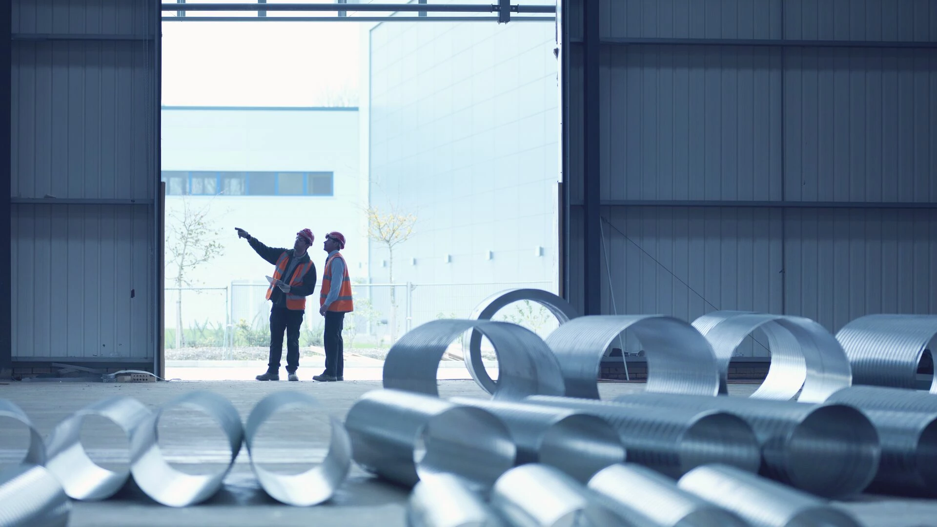 Factory building