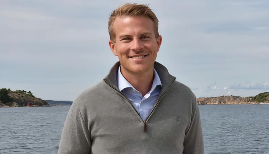 Simon Johansson, vd Nordic SeaFarm. 