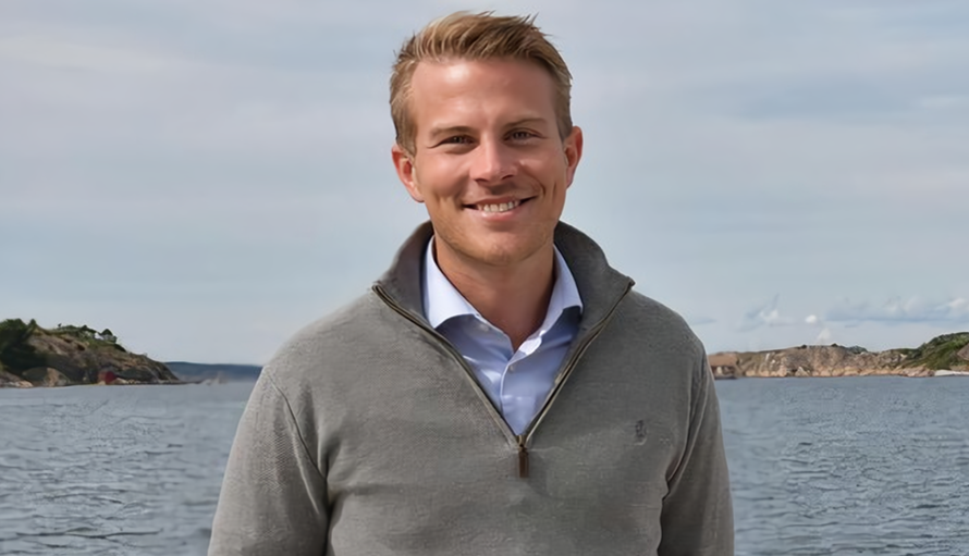 Simon Johansson, vd Nordic SeaFarm. 