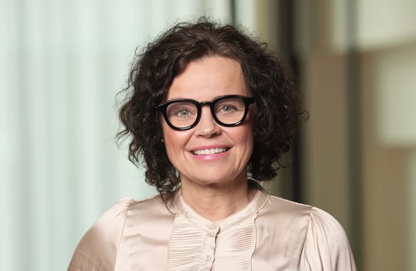 Åsa Allder, chef för företagsmarknaden Nordea.