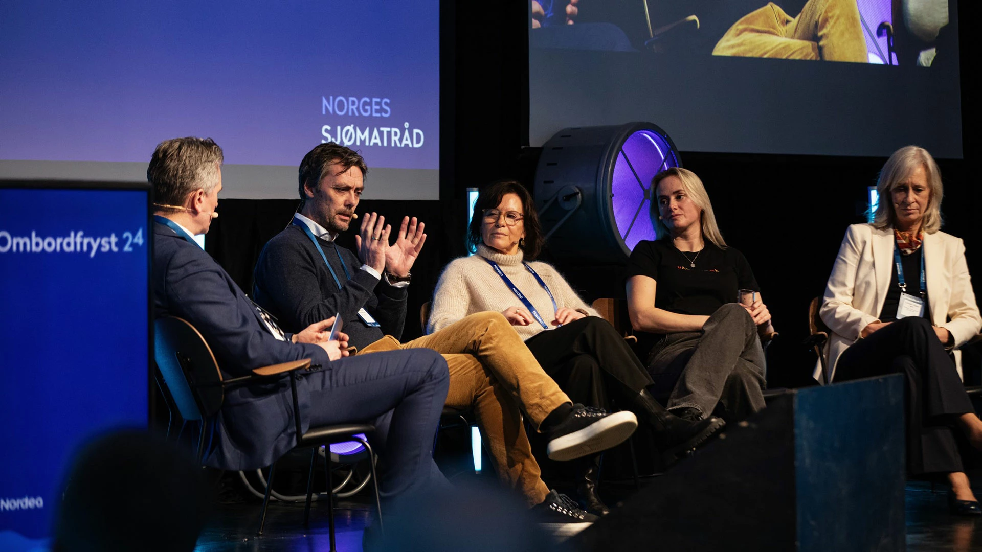 Ombordfryst 24 paneldebatt