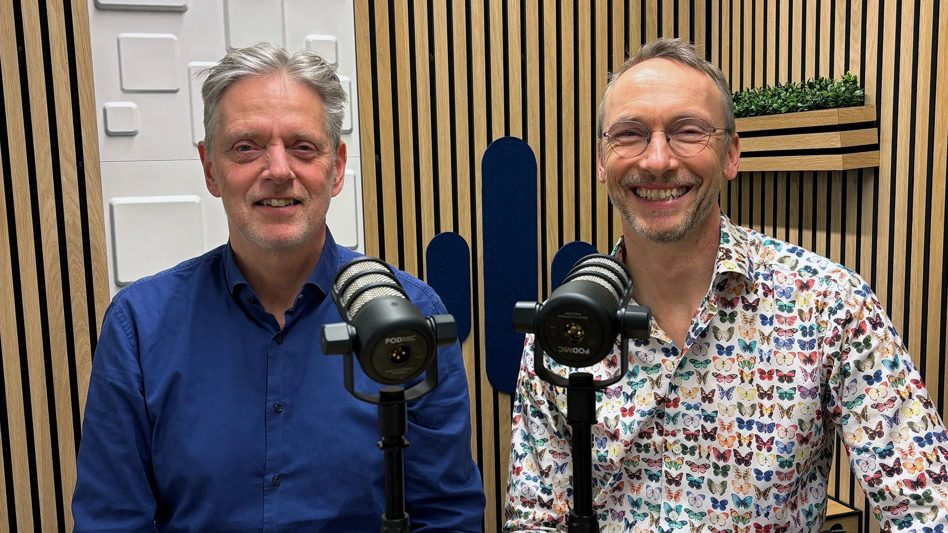cheføkonom Helge J. Pedersen og chefanalytiker i Xeneta Peter Sand 