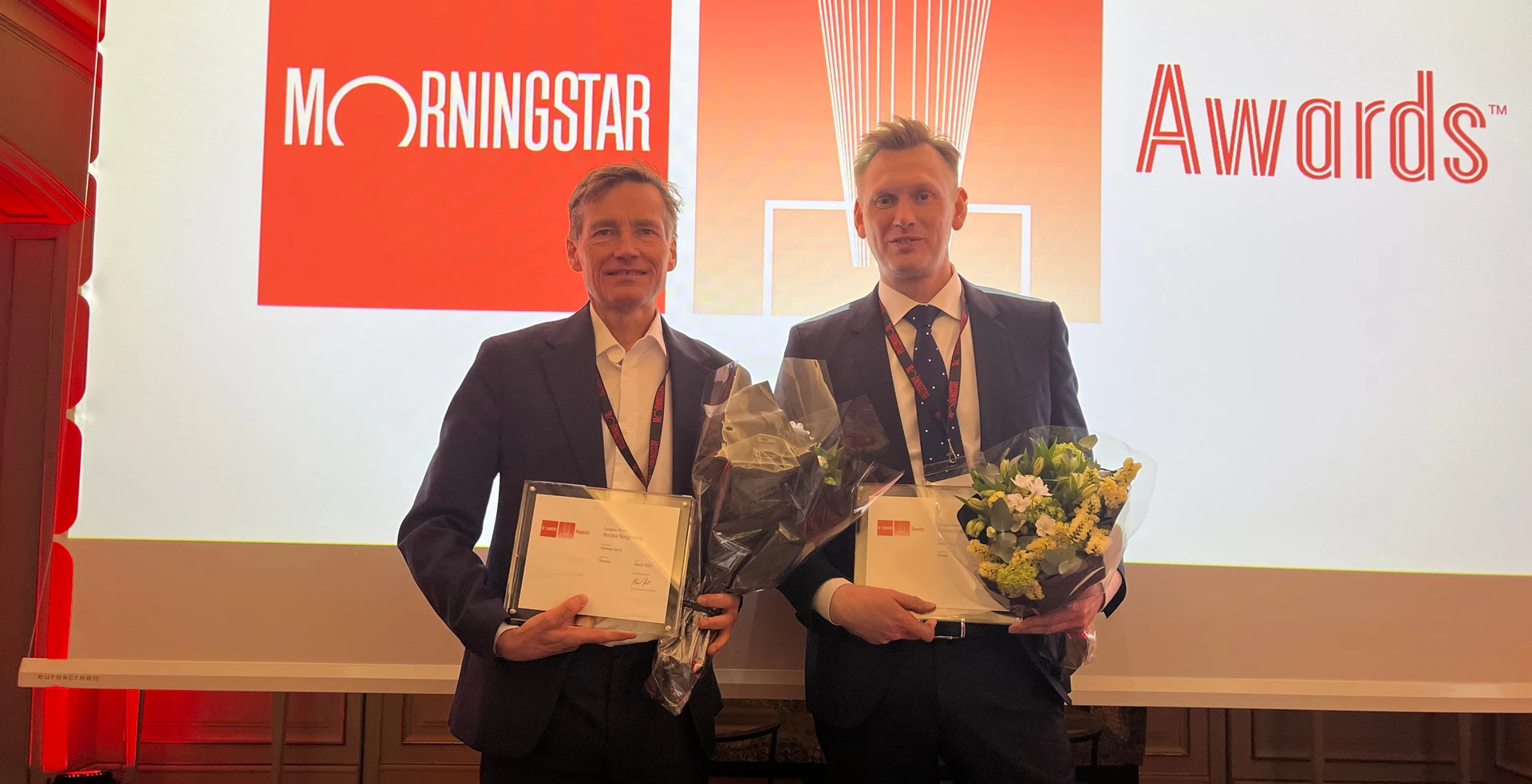 Robert Næss og Ruben Knudsen